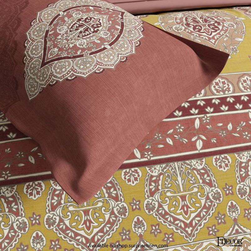 D'Decor - Souvenir Collection 100% Cotton 3 Pcs Bedsheet Set (Grandiose)