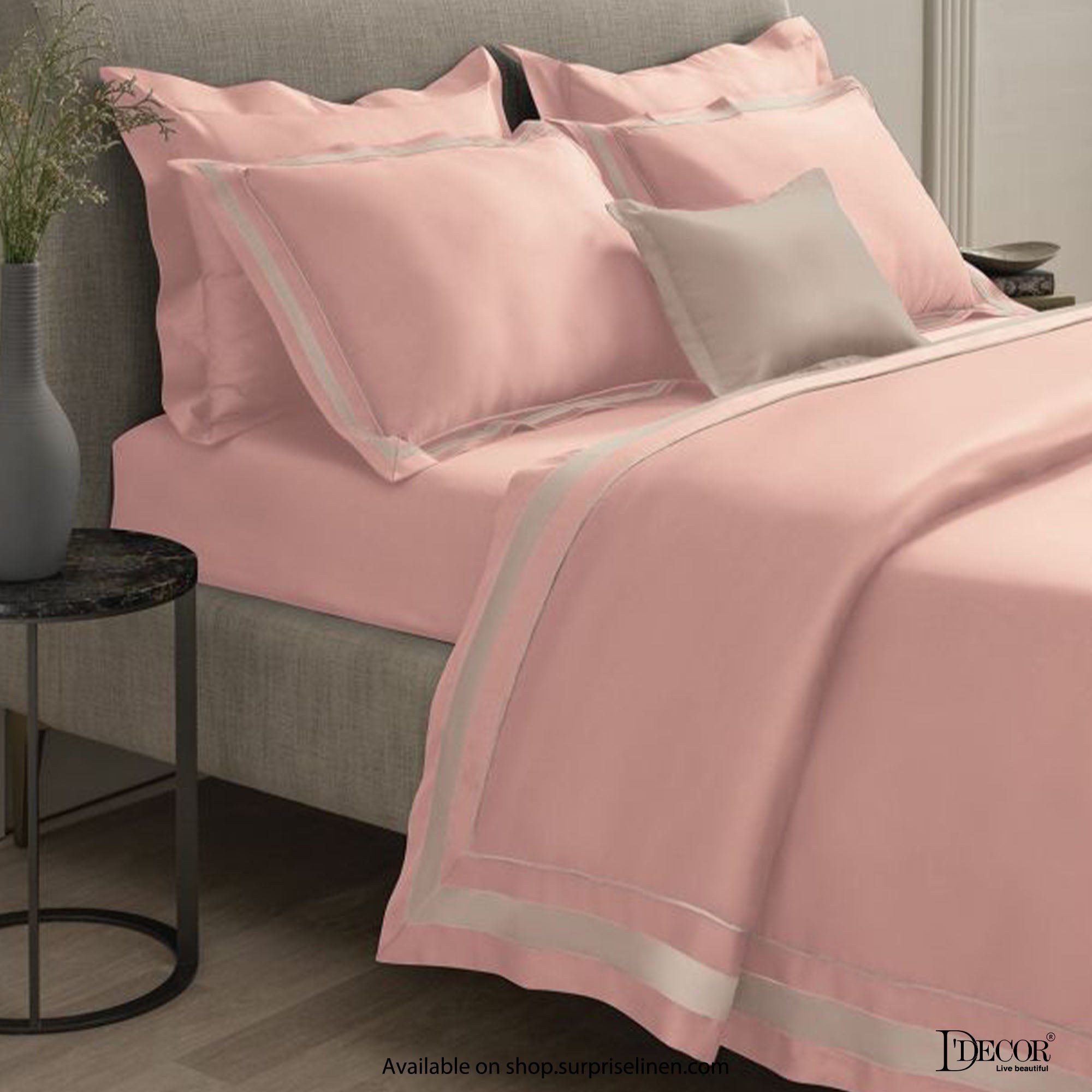 D'Decor - Urban Collection Blossom Pebble Bed Sheet Set