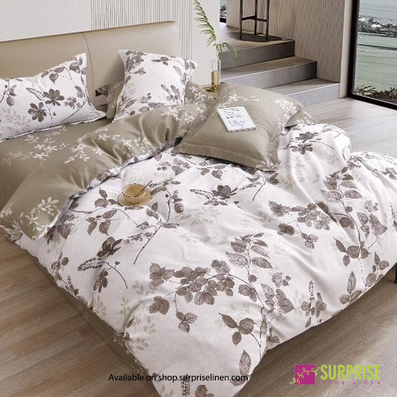 Surprise Home - Hues Blue Blossom Garden Bedsheet Set