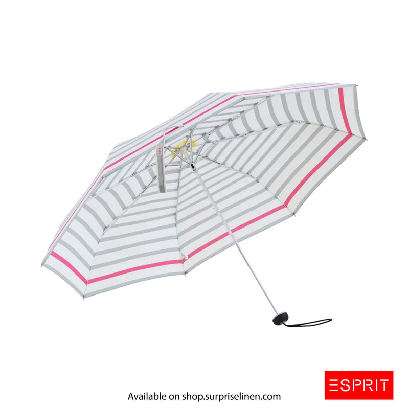 Esprit - Abstract Collection Mini Umbrella (White Stripe)