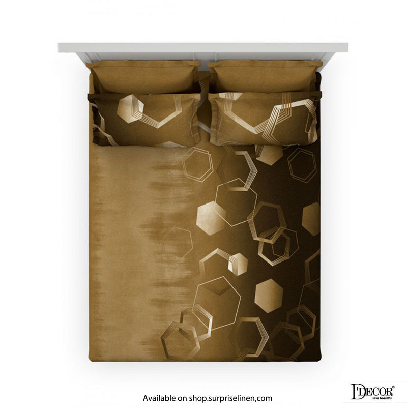 D'Decor - Splendour Collection 100% Cotton 3 Pcs Bedsheet Set (Hexad)