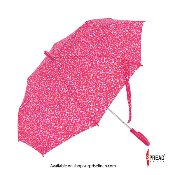 Spread Spain - Kids Long AC Umbrella (Pink)