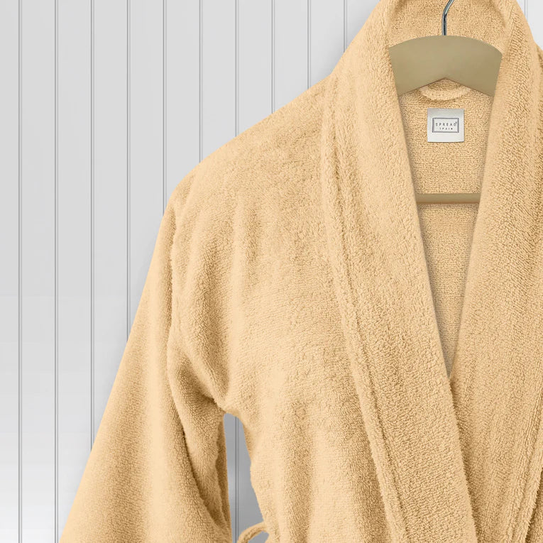 Spread Spain - Roman Bathrobe Collection Highly Absorbent & Soft Bathrobe (Gold)