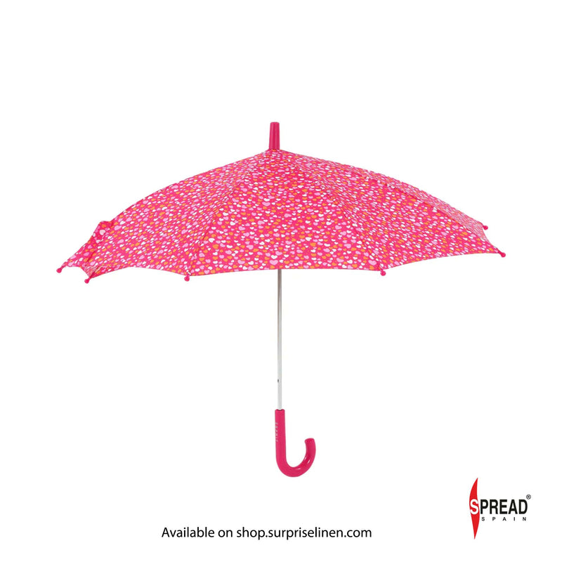 Spread Spain - Kids Long AC Umbrella (Pink)