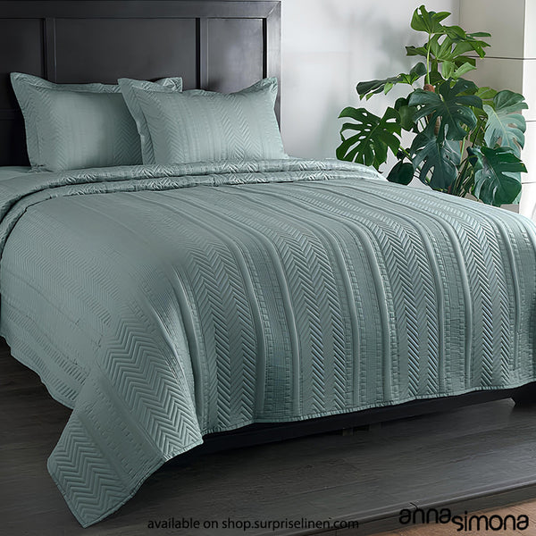 Anna Simona - Chipotle Bed Cover Set (Watery)