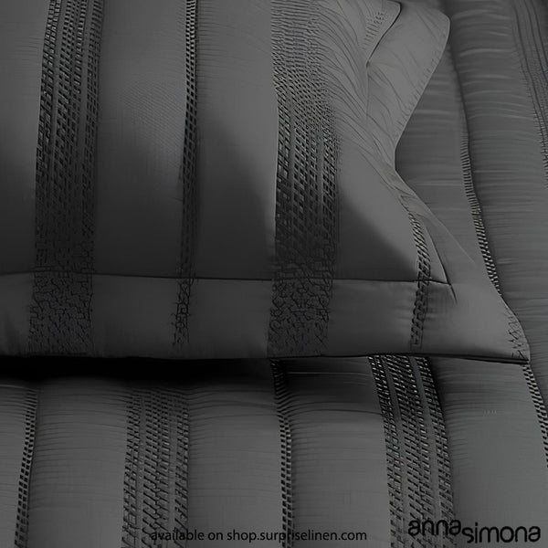 Anna Simona - Cheer Bed Cover Set (Soho Grey)