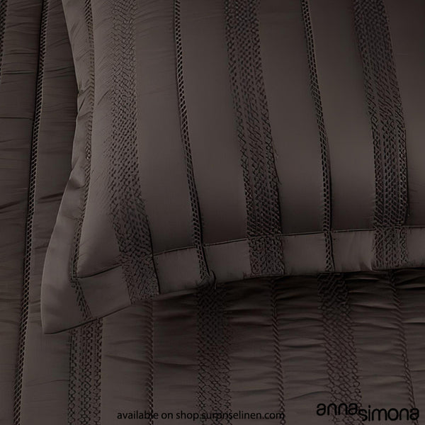 Anna Simona - Cheer Bed Cover Set (Light Brown)