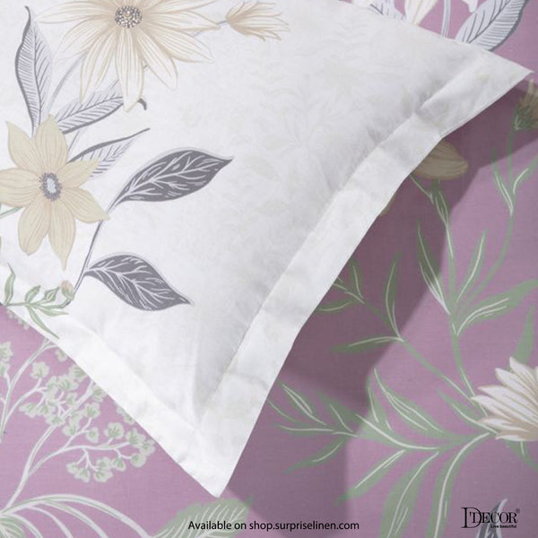 D'Decor- Cherish Collection Heather Rose Bed Sheet Set