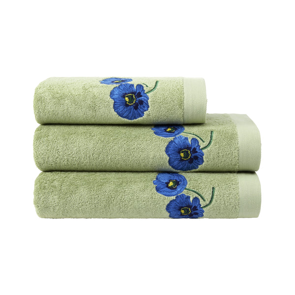 Kenzo - Koqelico 550 GSM 100% Organic Cotton Towel (Pistachio)