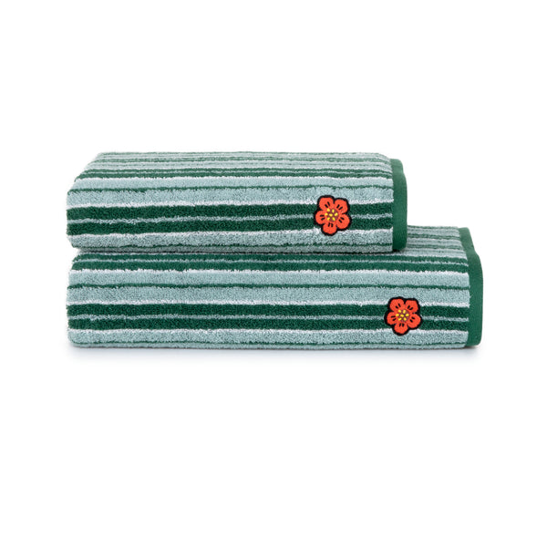 Kenzo - Club 550 GSM 100% Organic Cotton Towel (Vert)
