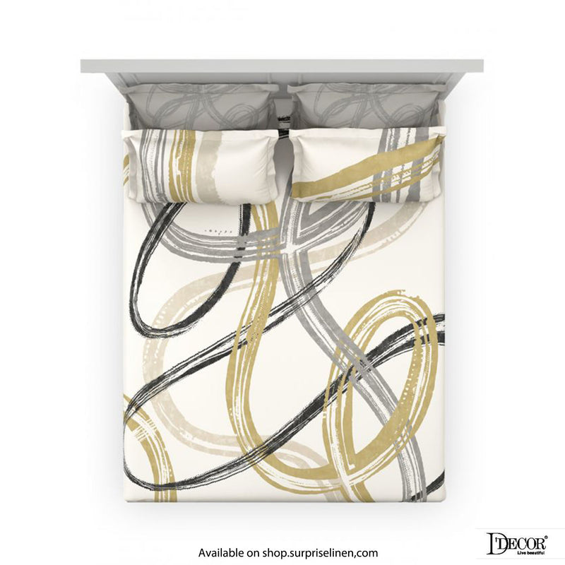 D'Decor - Platinum Collection 5 Pcs Bedsheet Set (Tangle)