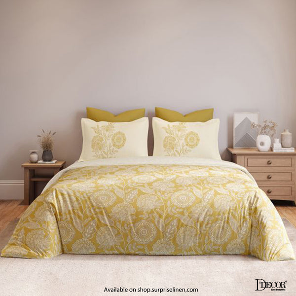 D'Decor - Primary Collection 100% Cotton 3 Pcs Bedsheet Set (Bliss)