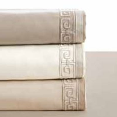 Anna Simona - Elissa King Size 400 TC Cotton Satin King Size Bedsheet Set (Buff)