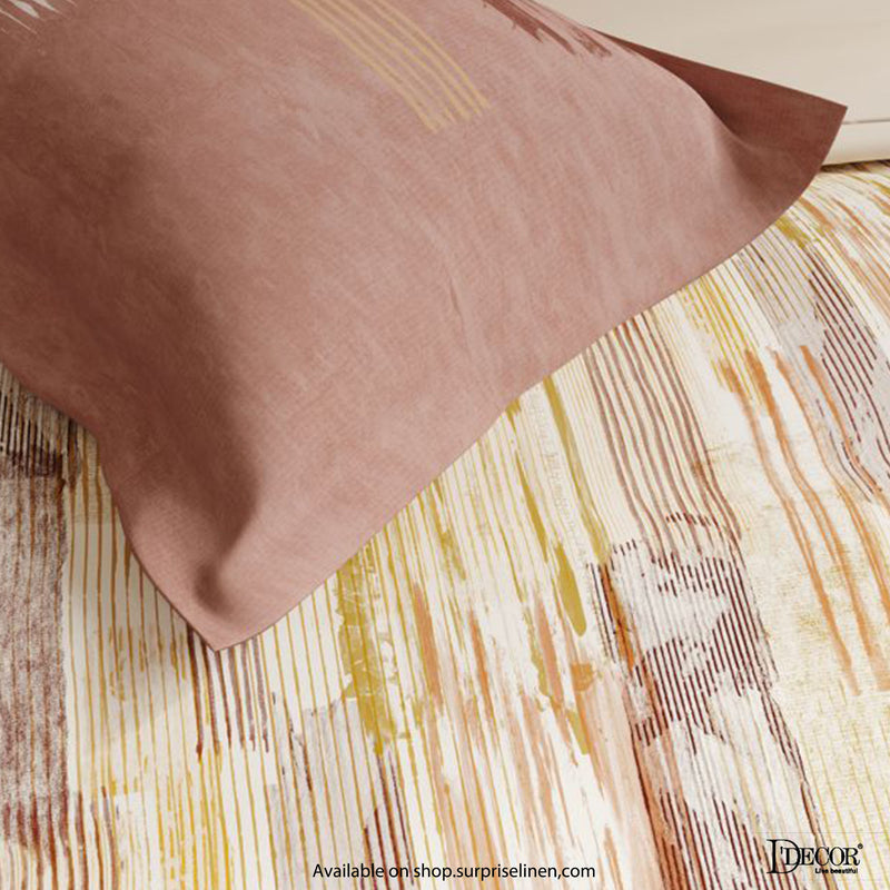 D'Decor - Primary Collection 100% Cotton 3 Pcs Bedsheet Set (Artistry)
