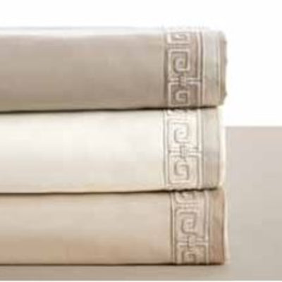 Anna Simona - Jacob King Size 400 TC Cotton Satin King Size Bedsheet Set (Buff)