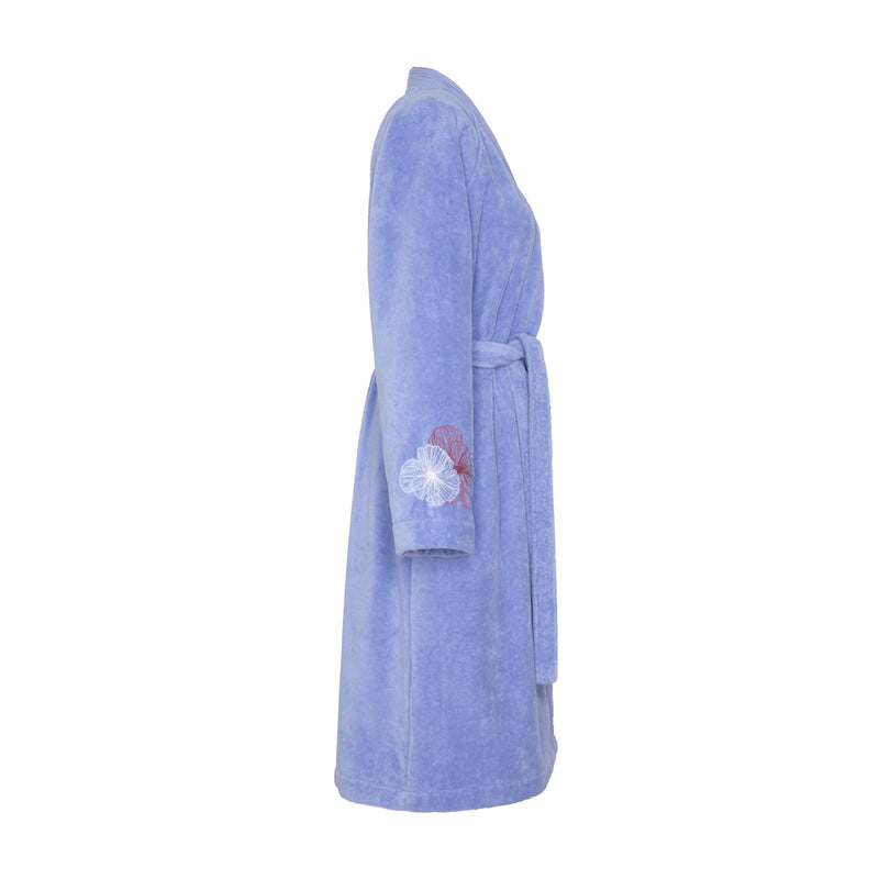 Hugo Boss - Ashleigh Bathrobes / Kimonos in 400 GSM 100% Cotton Bathrobe (Blue)