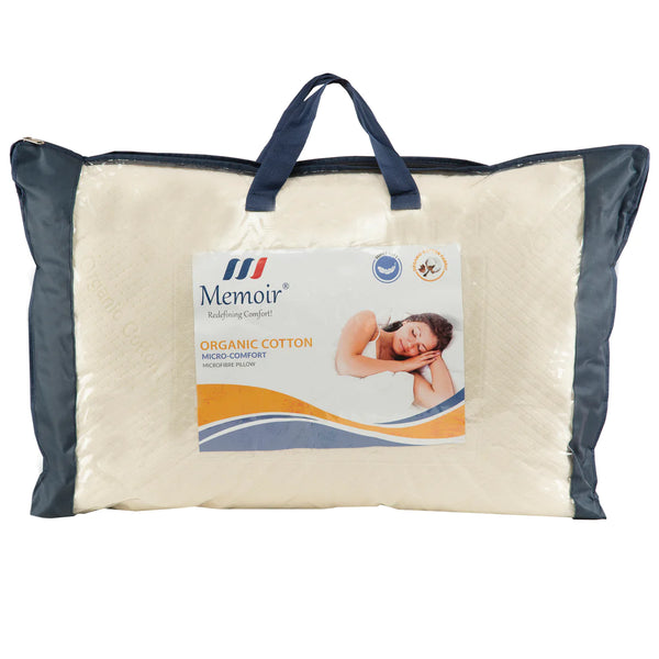 Memoir - Organic Cotton Micro Comfort Gold Pillow