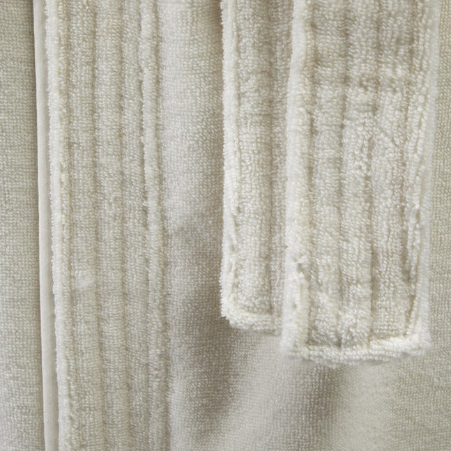 Kenzo - K Varisity Bathrobes / Kimonos in 420 GSM 100% Organic Cotton Bathrobe (Ecru)