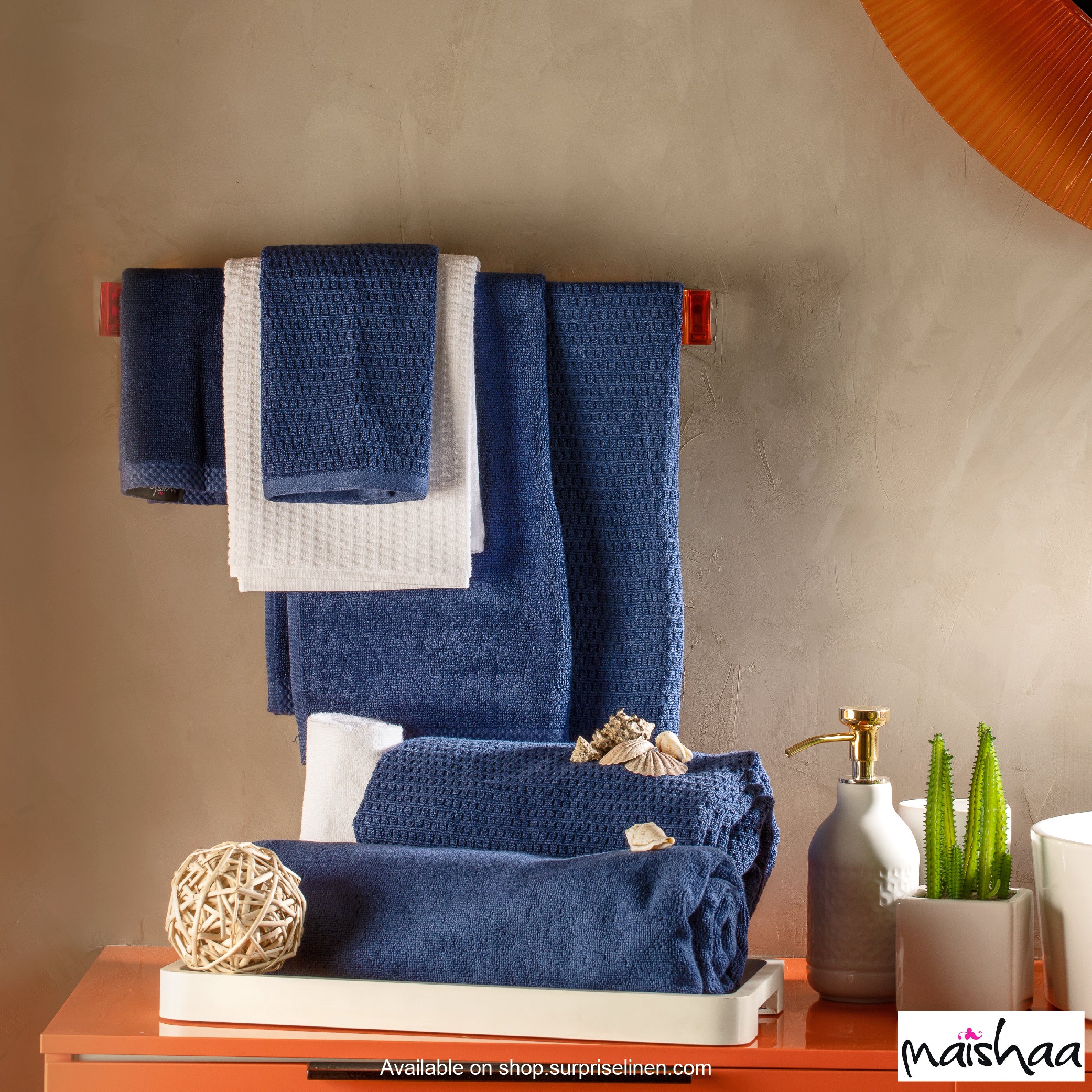 Maishaa - Modal Collection White Towel