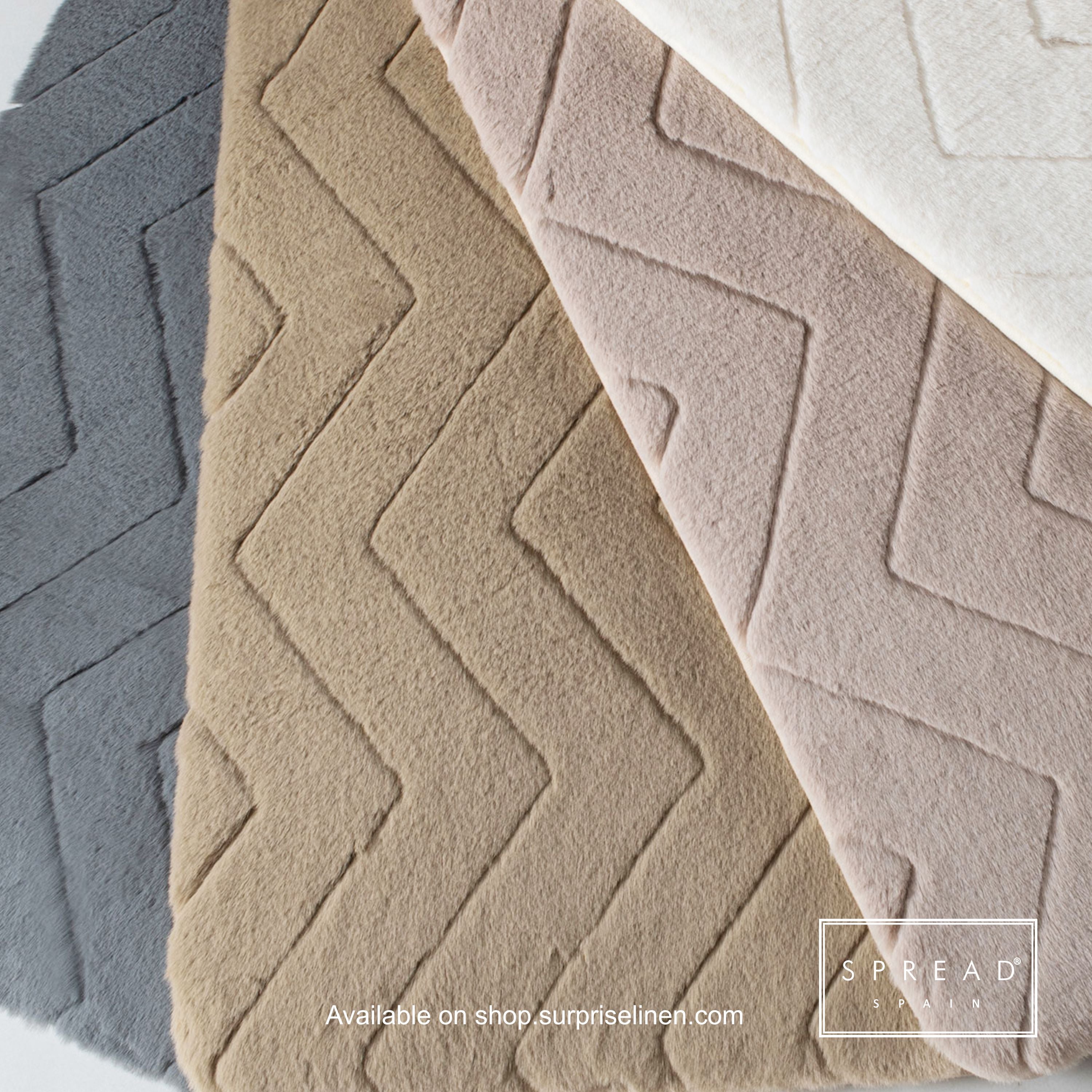 Spread Spain - Igloo Collection Zig Zag Heavenly Floormats (Beige)