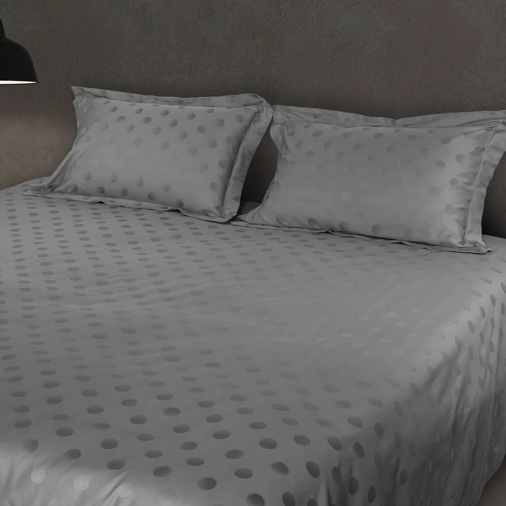 Spread Spain - Italian Jacquard Collection 750 Thread Count Bed Sheet Set (Ash)