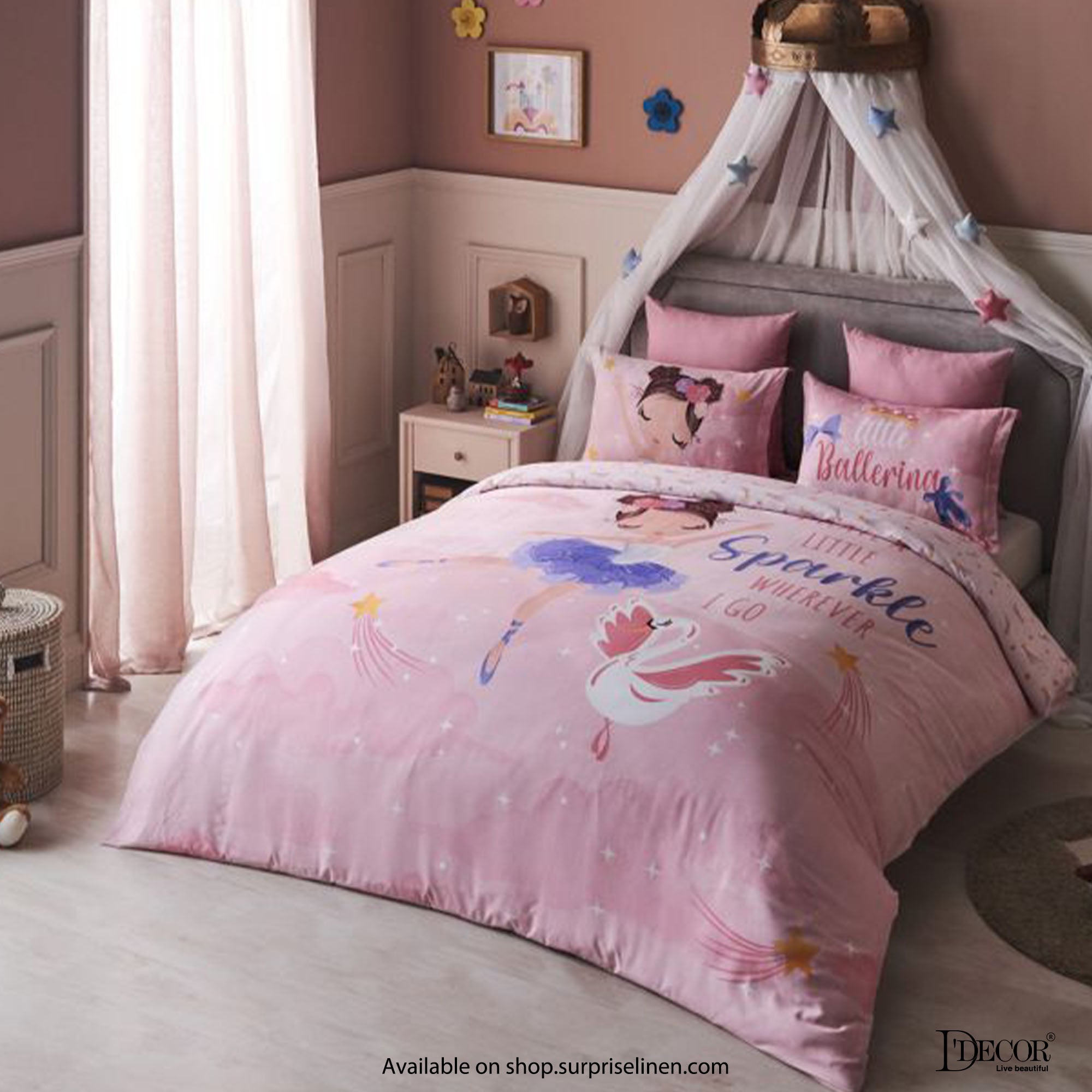 D'Decor - Little Brats Collection Candy Floss Bed Sheet Set