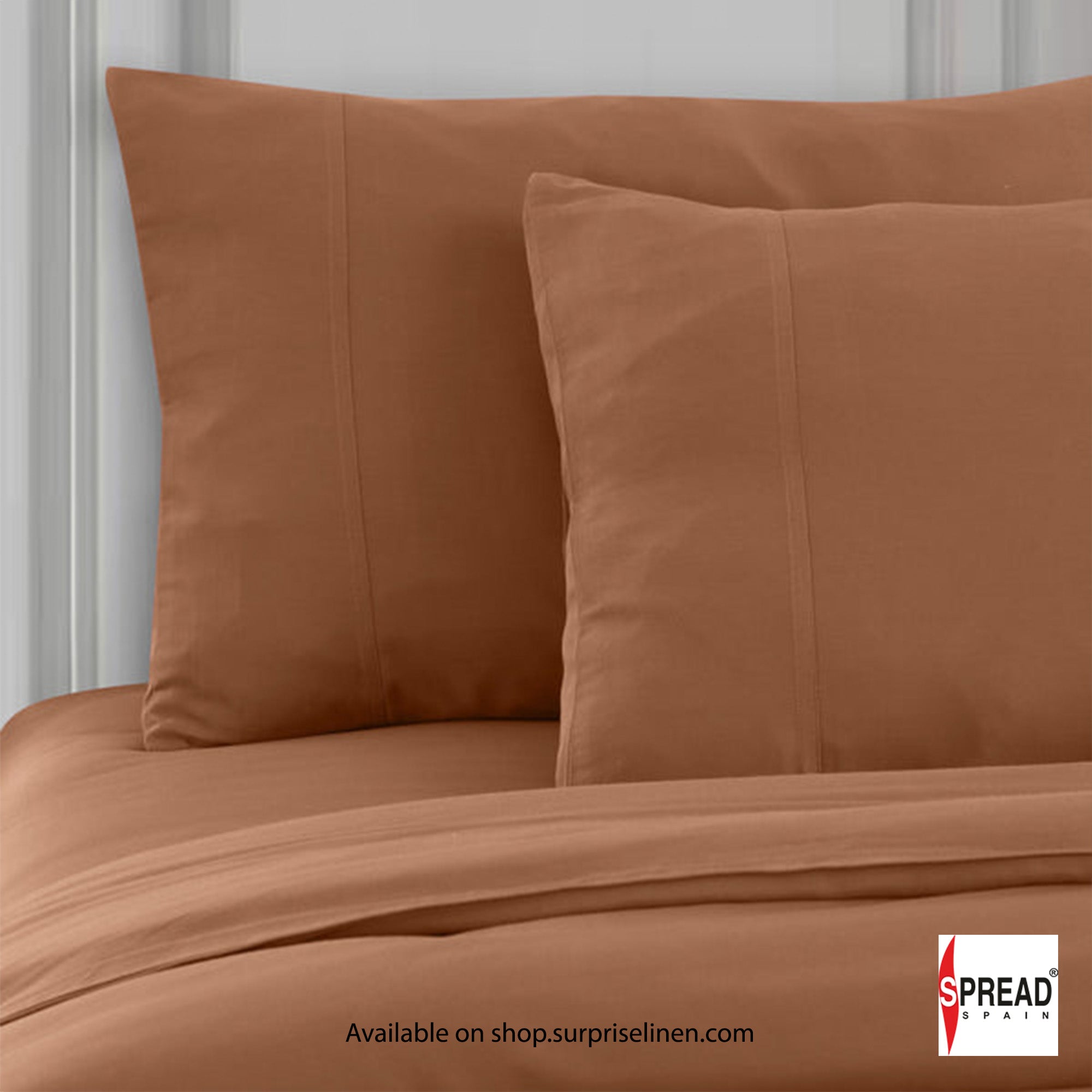 Spread Spain - Madison Avenue Collection 400 Thread Count 100% Cotton Bedding Set (Copper)