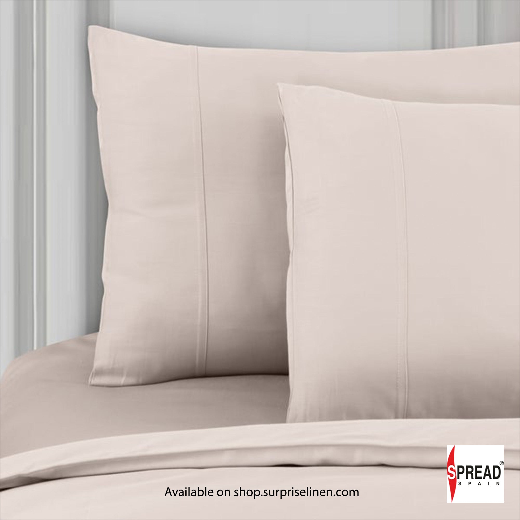 Spread Spain - Madison Avenue Collection 400 Thread Count 100% Cotton Bedding Set (Cream)