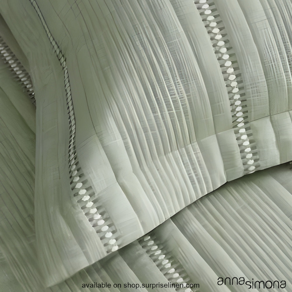 Anna Simona - Dylan Cotton 3 Pcs Bed Cover Set (Green)