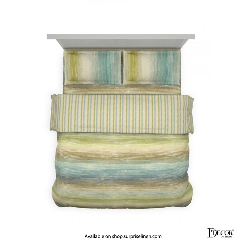D'Decor- Primary Collection Blue Surf Bed in a Bag Set