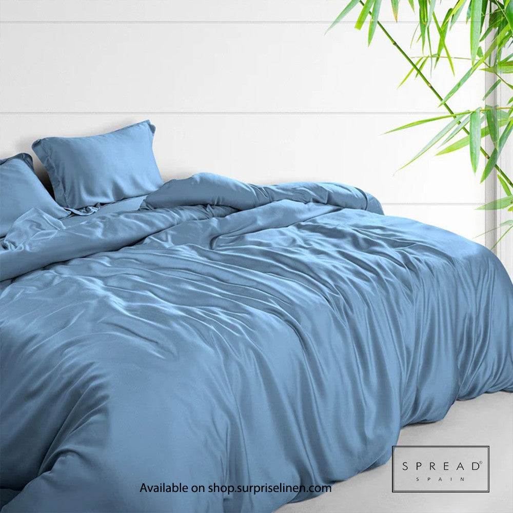 Spread Spain - Bamboo Performance Collection Premium Bedding Set (Heritage Blue)