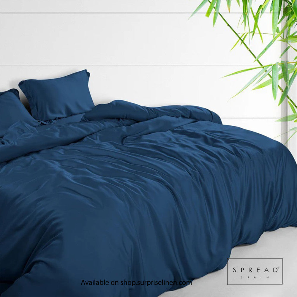 Spread Spain - Bamboo Performance Collection Premium Bedding Set (Ink Blue)