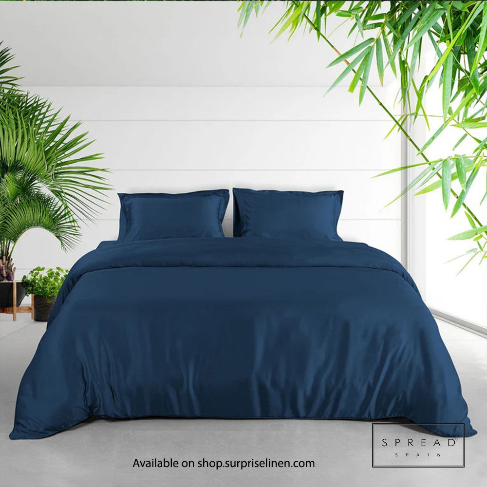 Spread Spain - Bamboo Performance Collection Premium Bedding Set (Ink Blue)