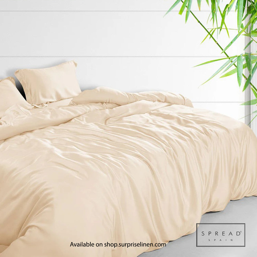 Spread Spain - Bamboo Performance Collection Premium Bedding Set (Pearled Ivory)