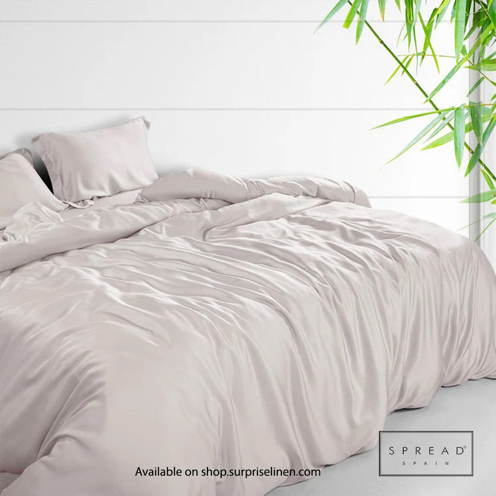 Spread Spain - Bamboo Performance Collection Premium Bedding Set (Silver Sand)