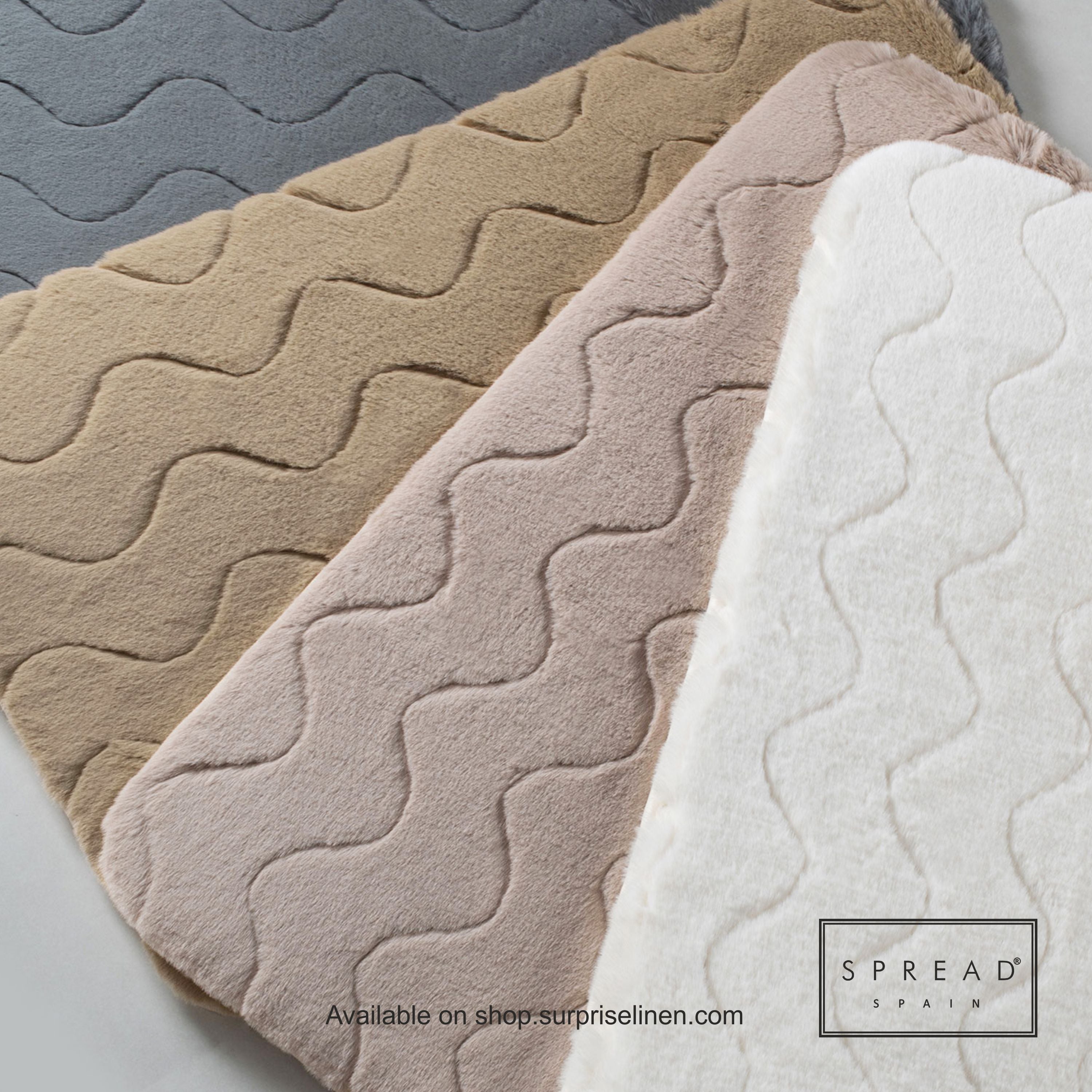 Spread Spain - Igloo Collection Wave Heavenly Floormats (Beige)