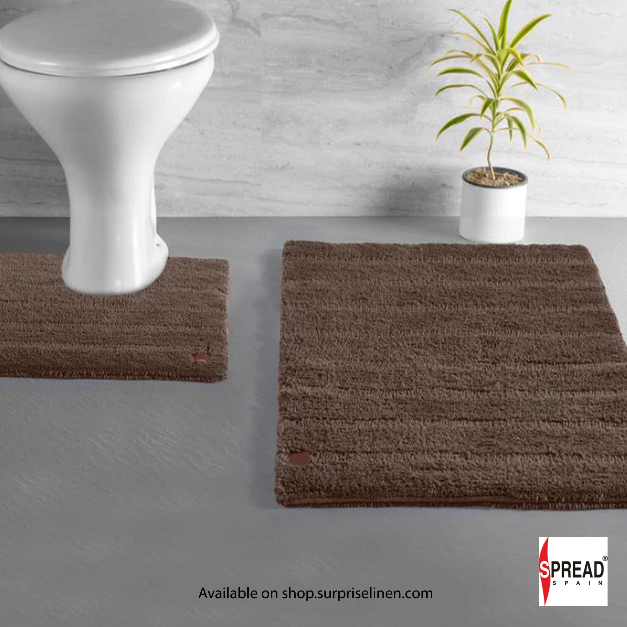 Spread Spain - Mushy Cotton Mats (Dark Brown)