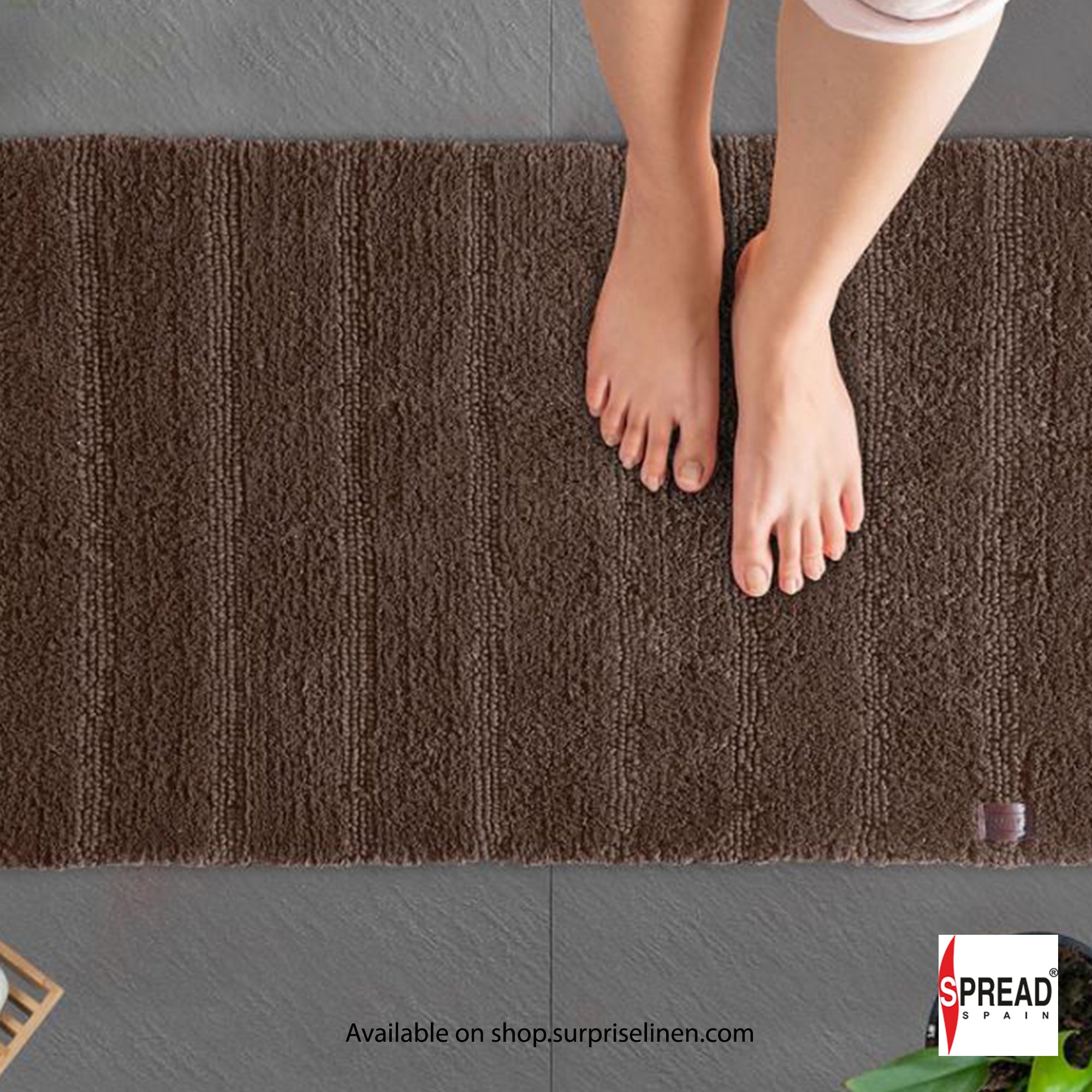 Spread Spain - Mushy Cotton Mats (Dark Brown)