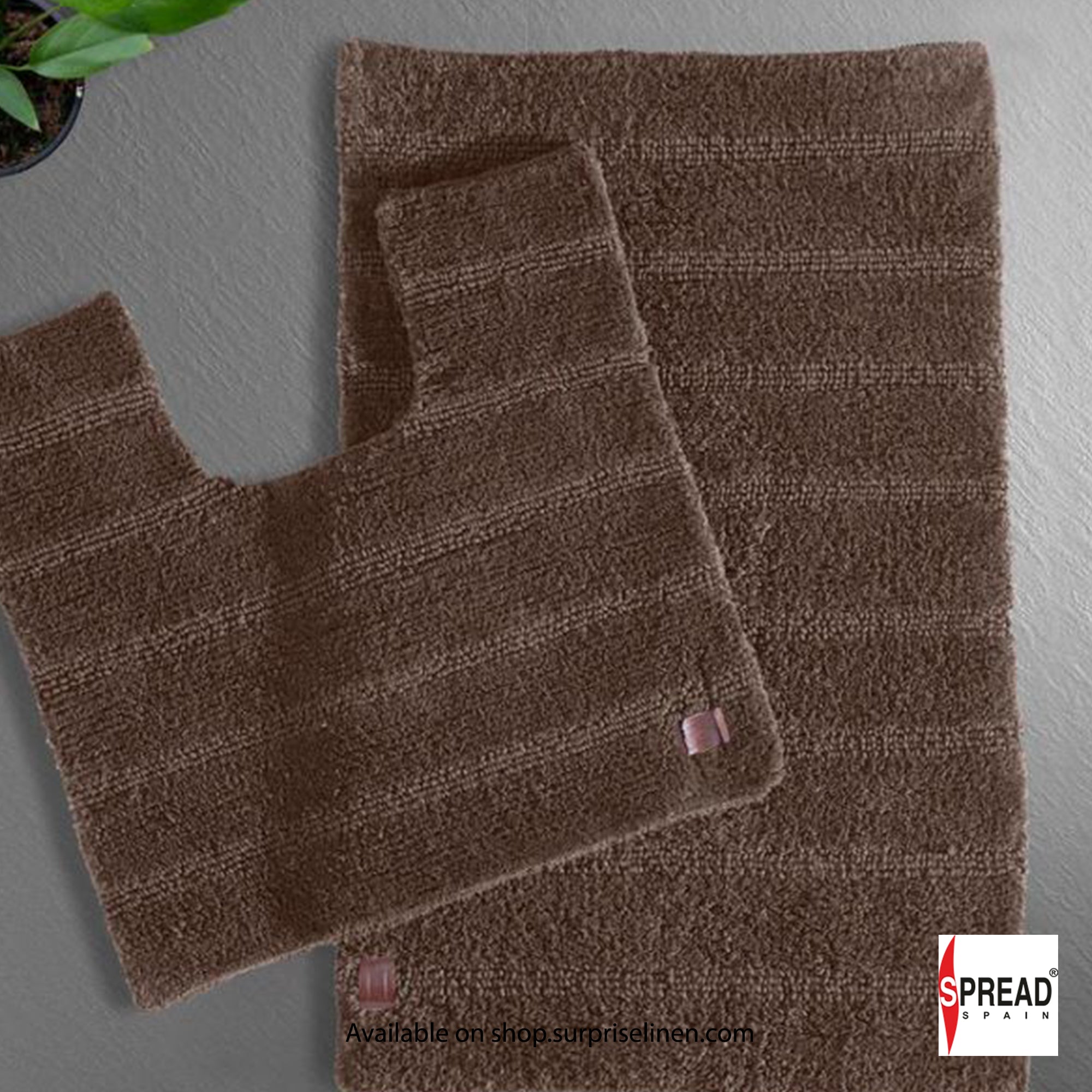 Spread Spain - Mushy Cotton Mats (Dark Brown)