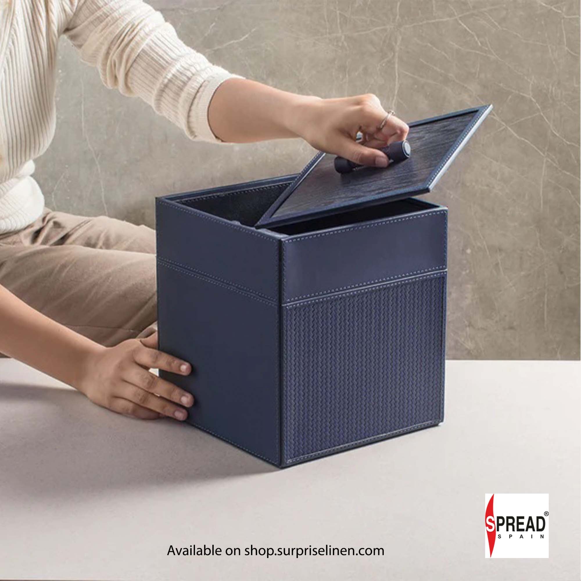 Spread Spain - Riggiani Collection Dustbin (Midnight Navy)