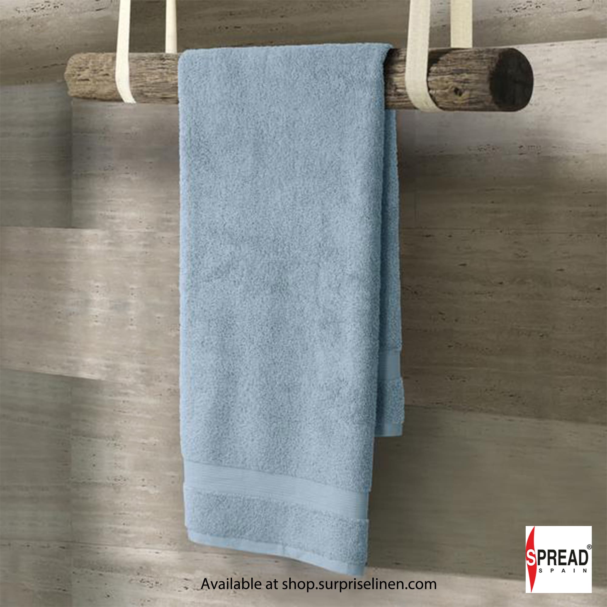 Spread Spain - Ring Spun Cotton Luxurious Bath Towels (Grey)