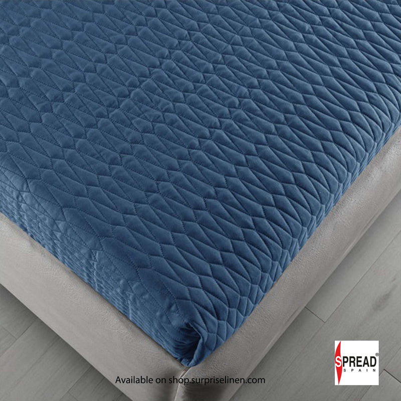 Spread Spain - Crystal Day And Night 3 Pcs Bed Cover Set (Blue Heaven)