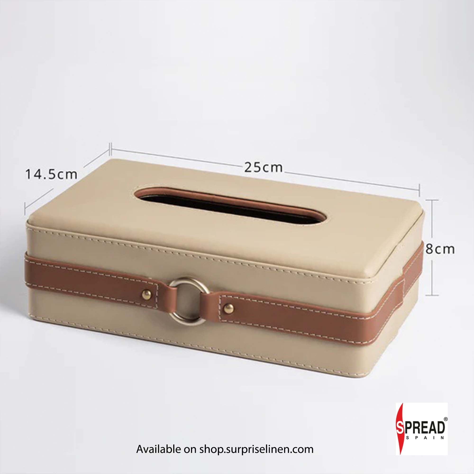 Spread Spain - Ranch Collection Tissue Box (Khaki)