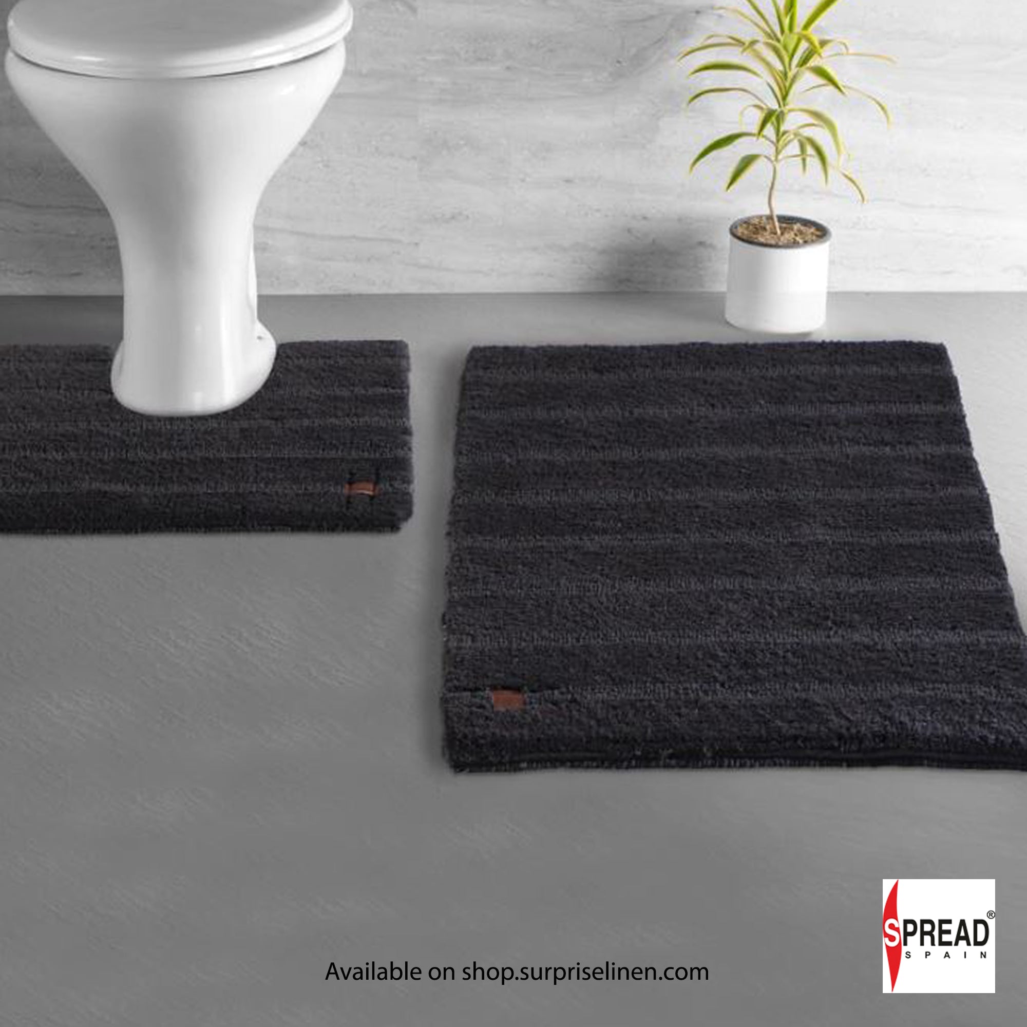 Spread Spain - Mushy Cotton Mats (Black)