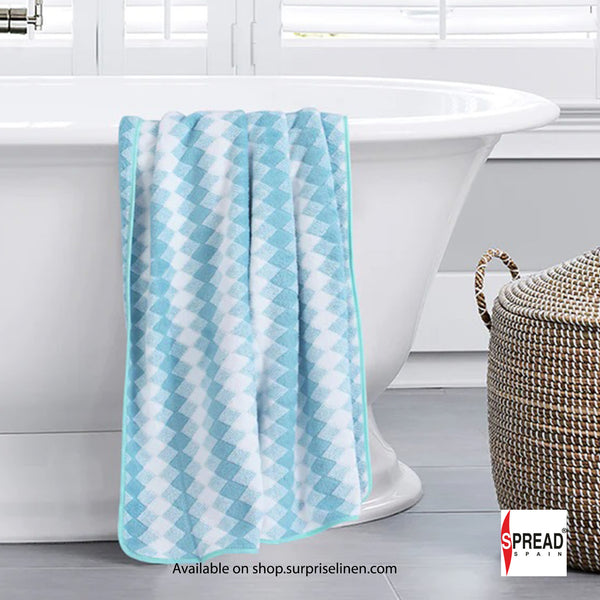 Spread Spain - Cubix 100% Cotton Super Soft & High Absorbent Towels (Green)