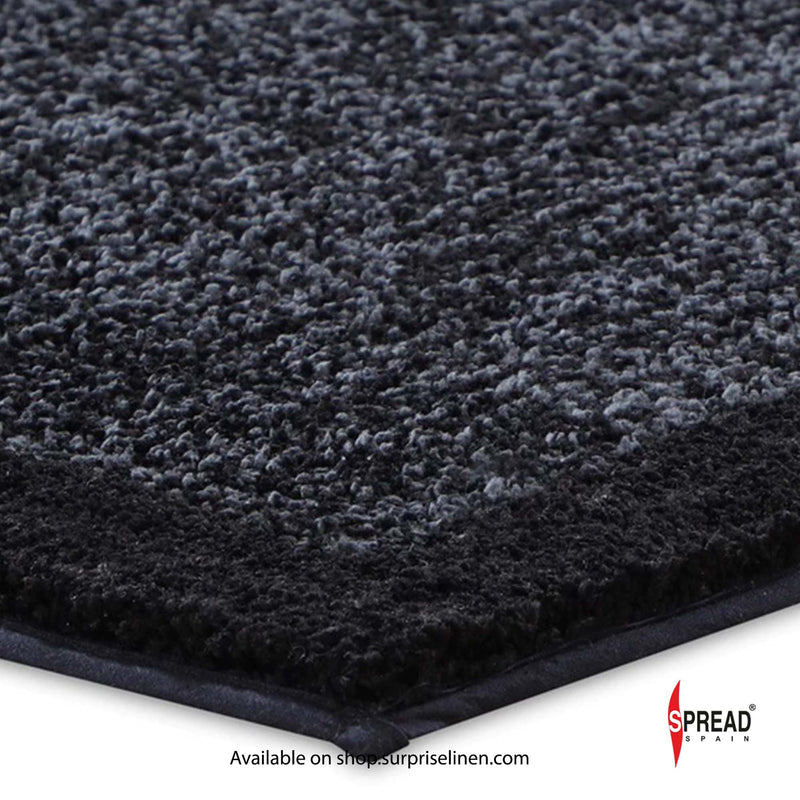 Spread Spain - Bubble Thick & Plush Bath Mats (Black / Dark Grey)