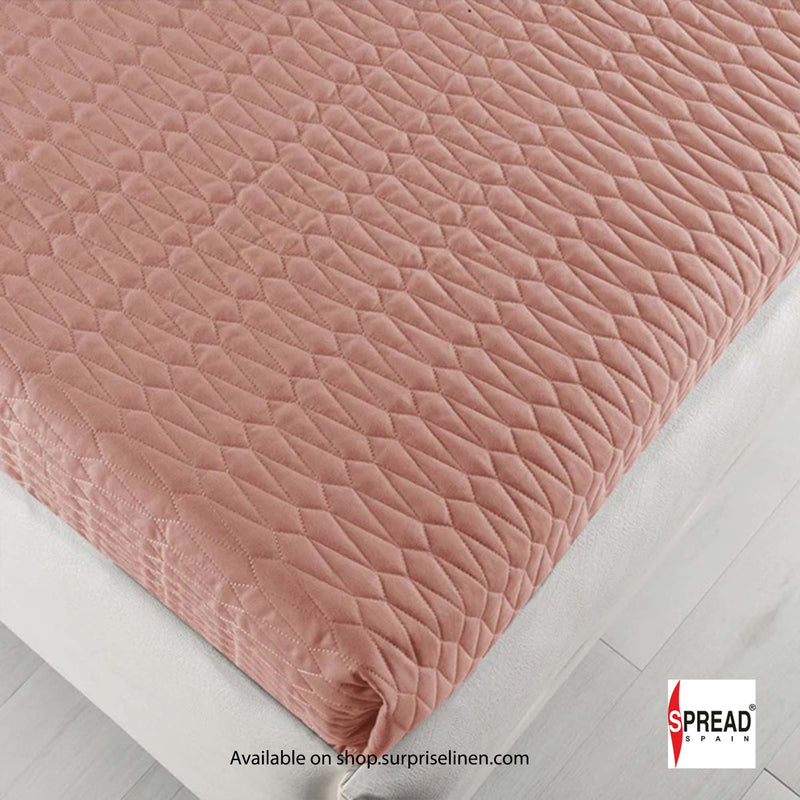 Spread Spain - Crystal Day And Night 3 Pcs Bed Cover Set (Dusty Rose)