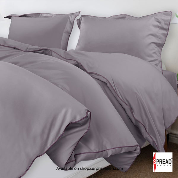 Spread Spain - The Italian Collection 500 Thread Count Cotton Bedsheet Set (Lilac)