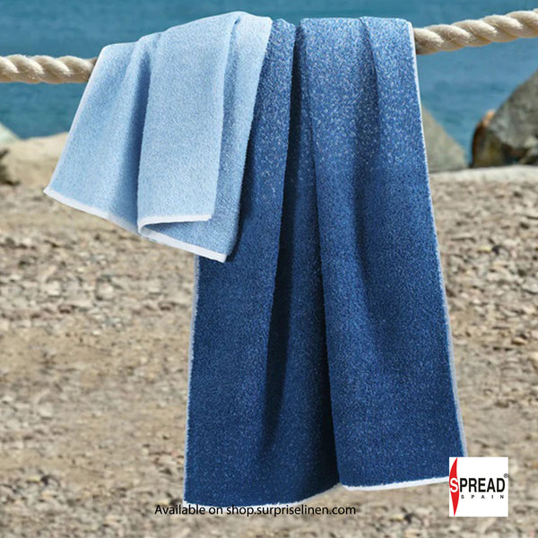 Spread Spain - Pop 100% Cotton Super Soft & High Absorbent Towels (Blue)