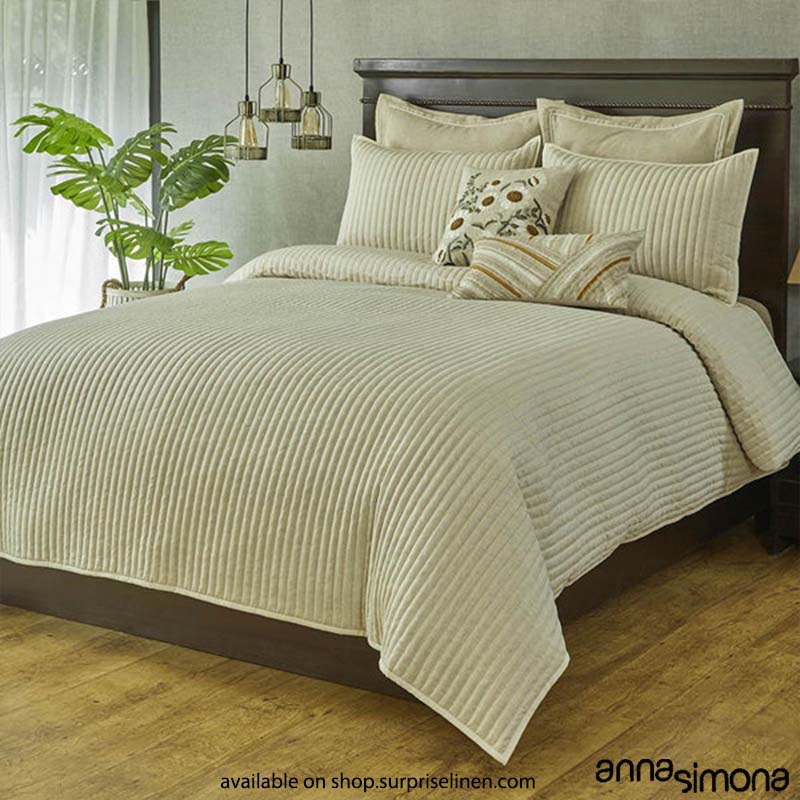 Anna Simona - Oasis 7 Pcs Linen Duvet Ensemble Set